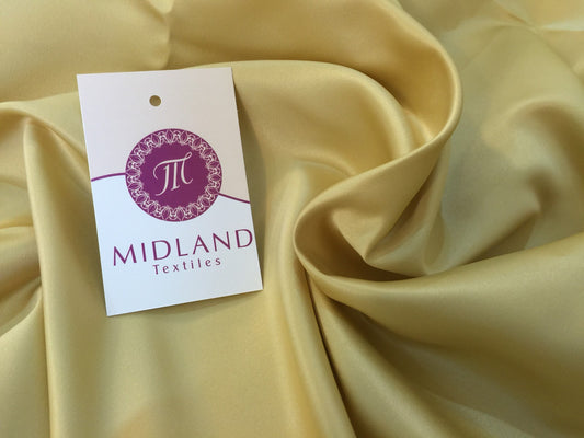 £5.99/m Peau-De-Soie medium weight Matt Satin wedding dresses fabric M601