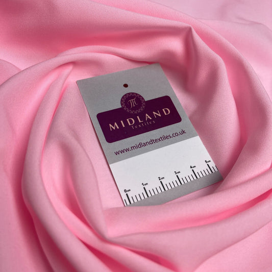 £2.99 Plain Soft Lightweight Lining 100% Polyester Fabric 100 cm Wide MR860