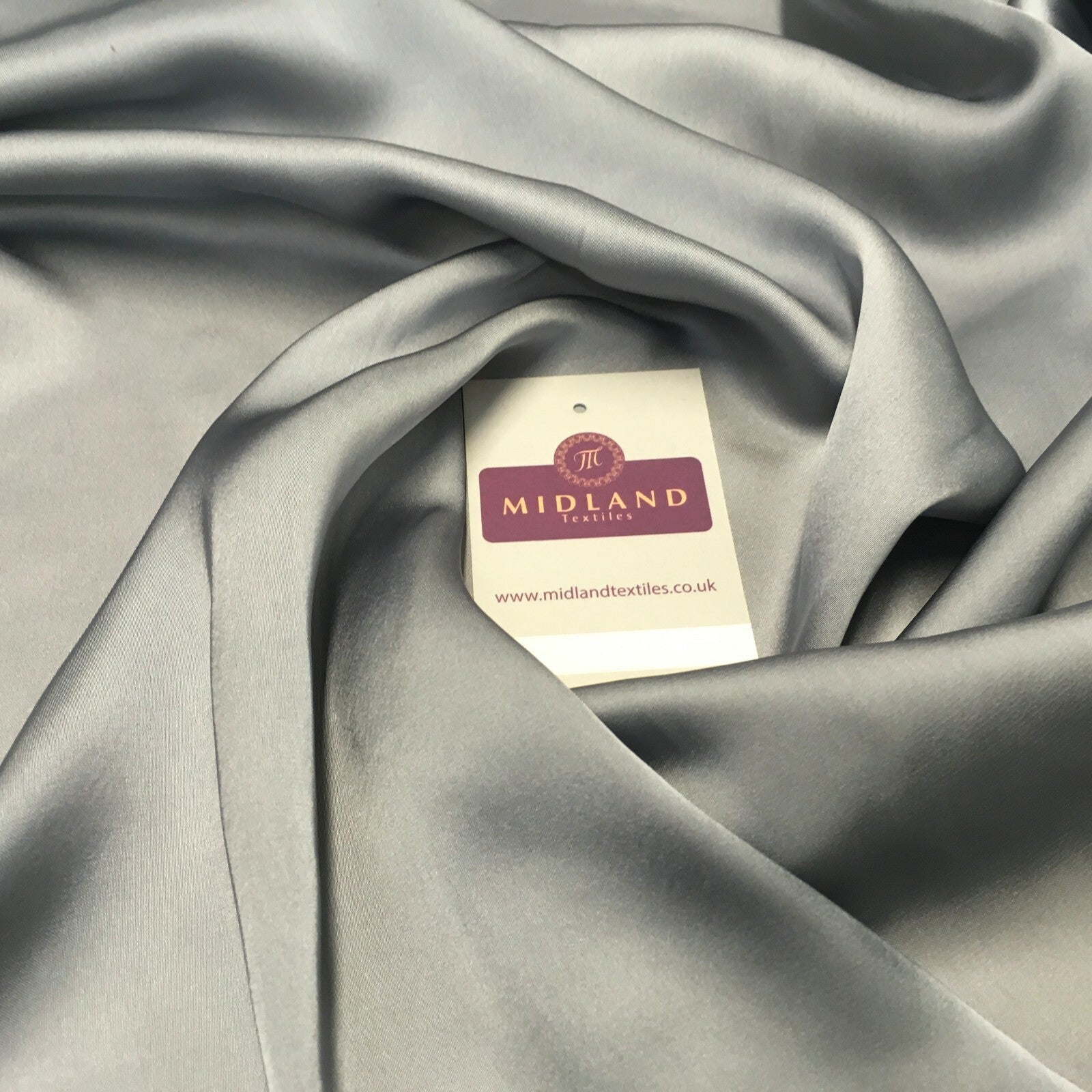 £4.99/m Silky Charmeuse Lightweight Satin bridal dress fabric 58' MD831 Mtex