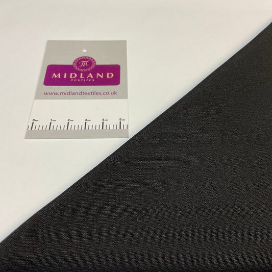 Plain Luxurious Poly Linen Rose Crepe dress fabric 160cm wide M1945