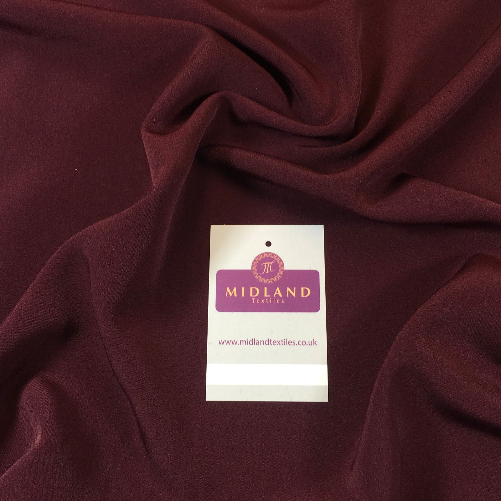 £5.99/m PLAIN PEACH-SKIN POWDER TOUCH  CREPE DRESS FABRIC BY THE METRE M5