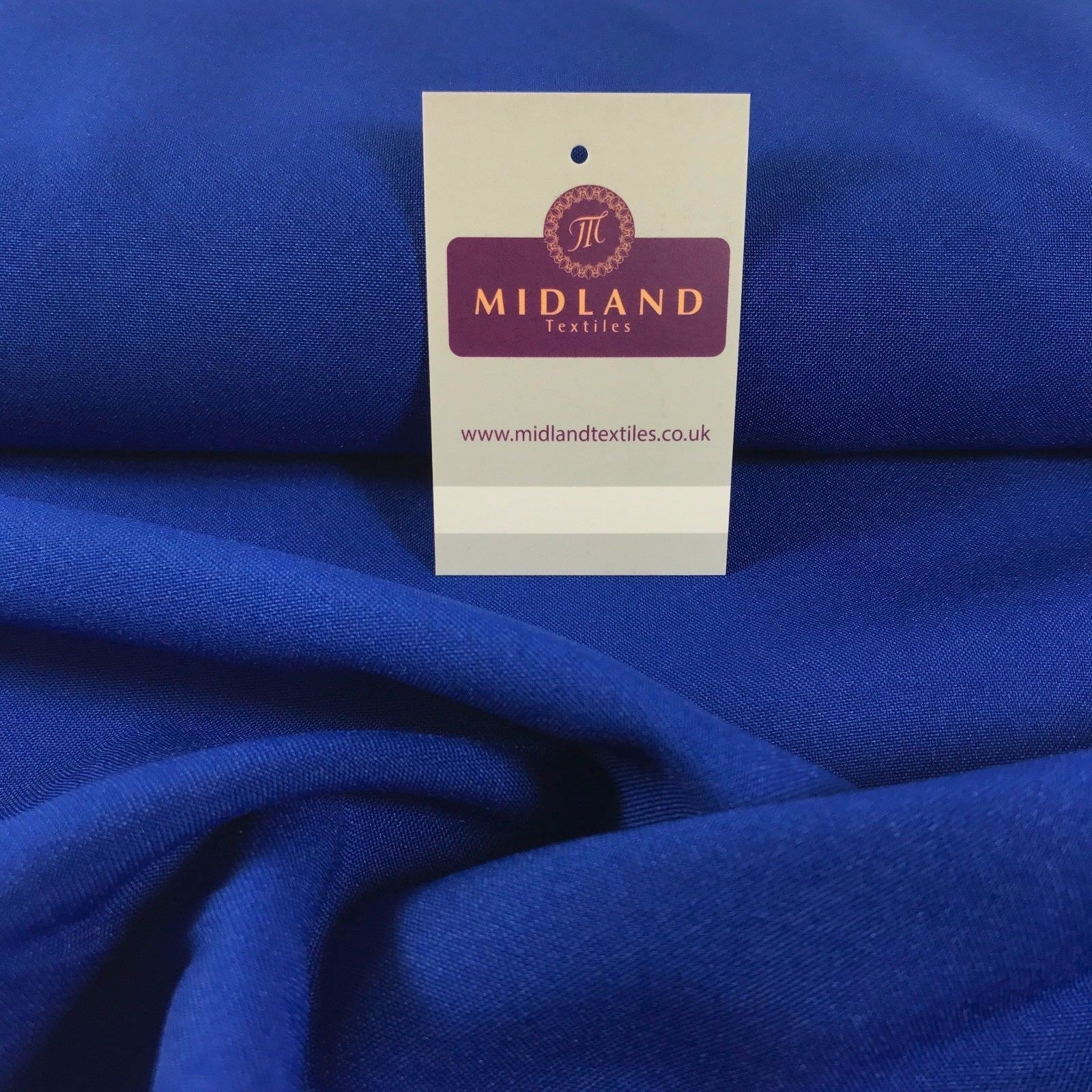 £2.99 Bi-Stretch Polyester suiting dress Fabric 44 ' M730 Mtex