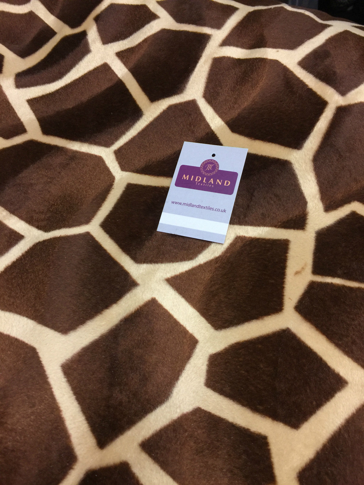 £9.00 ANIMAL PRINT VELBOA FAUX FUR VELOUR FABRIC CRAFT MATERIAL 60' WIDE M220