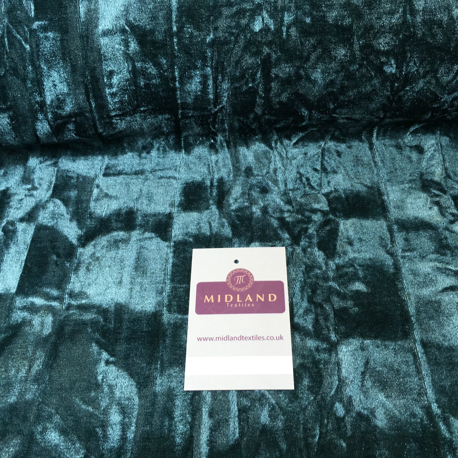 £5.75 Creased Ice Velvet One way stretch Dress Fabric 58' M607 Mtex