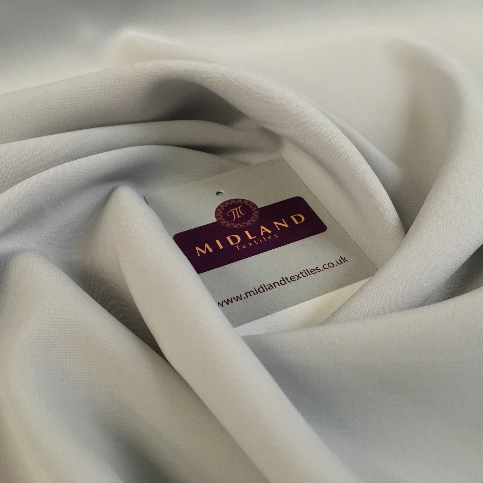 £5.49 Luxury Crepe Micro Peach-skin Dress Fabric Bonanza Midtex 50 Colours M400