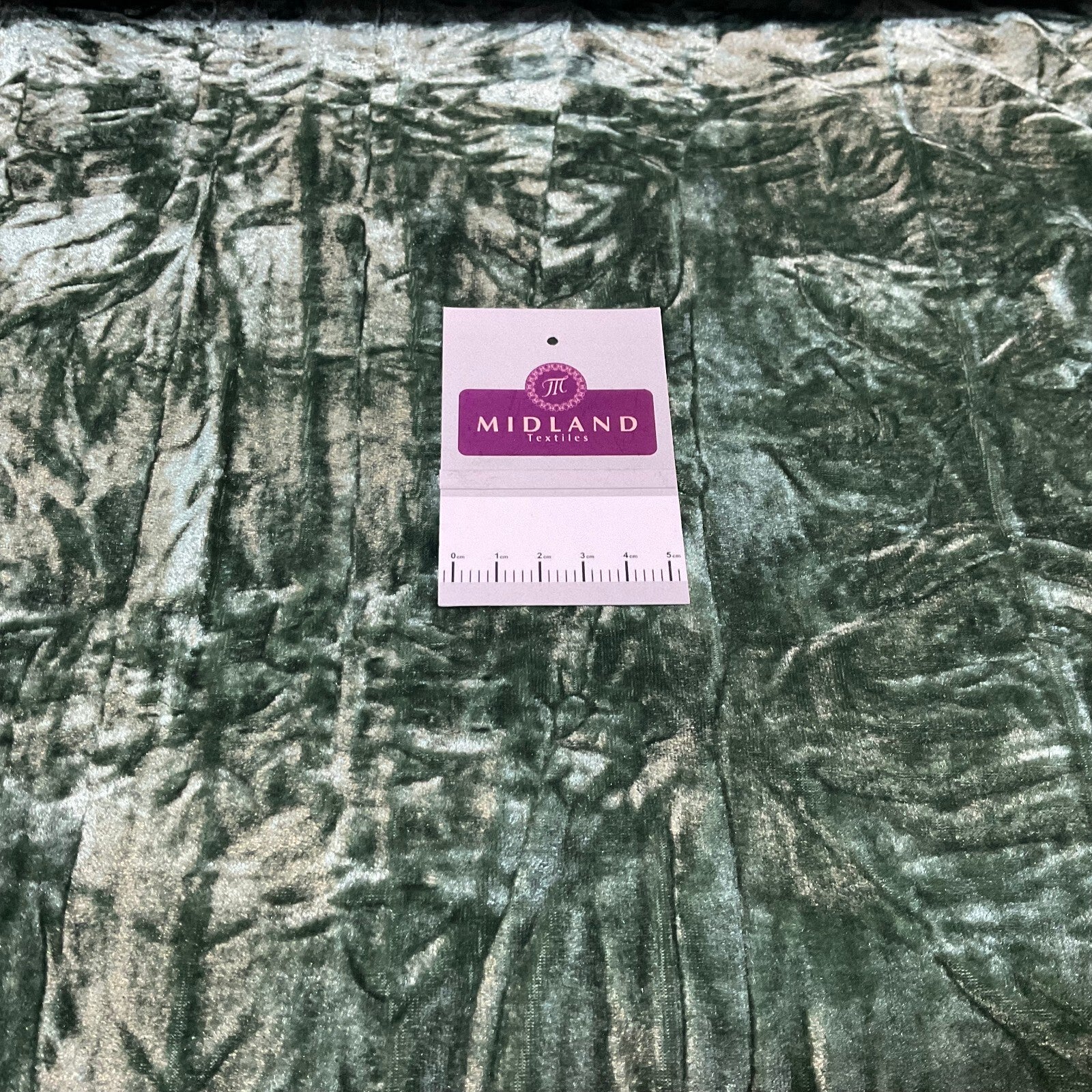 £5.75 Creased Ice Velvet One way stretch Dress Fabric 58' M607 Mtex