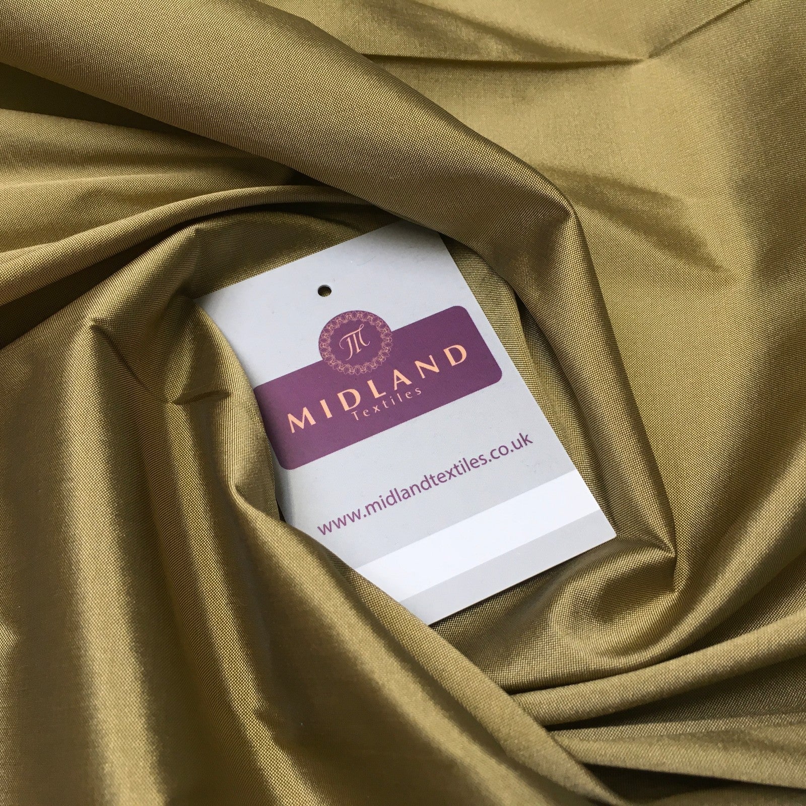 £6.50/m Plain Taffeta Faux Silk ideal for evening wear dress fabric 58' MK917