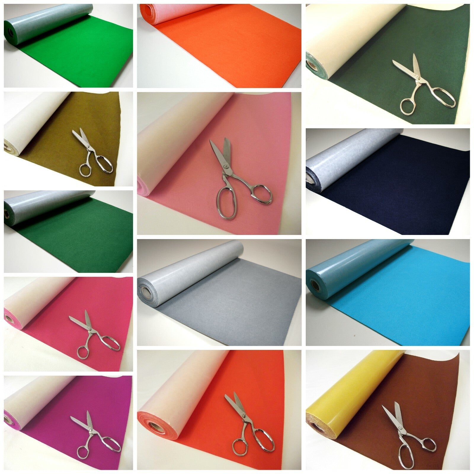 £6.99/m Plain Self Adhesive Backed Baize Felt Arts & Craft Fabric M1467 Lot 2