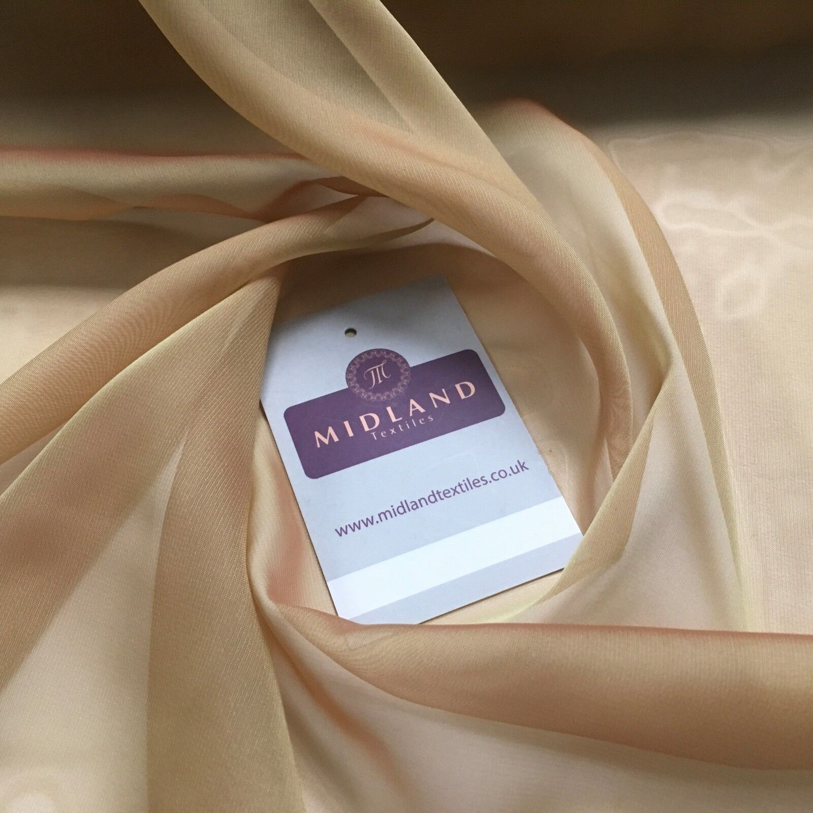 Plain Catonic Chiffon Ideal for scarfs, decorations Fabric 57' wide MD895