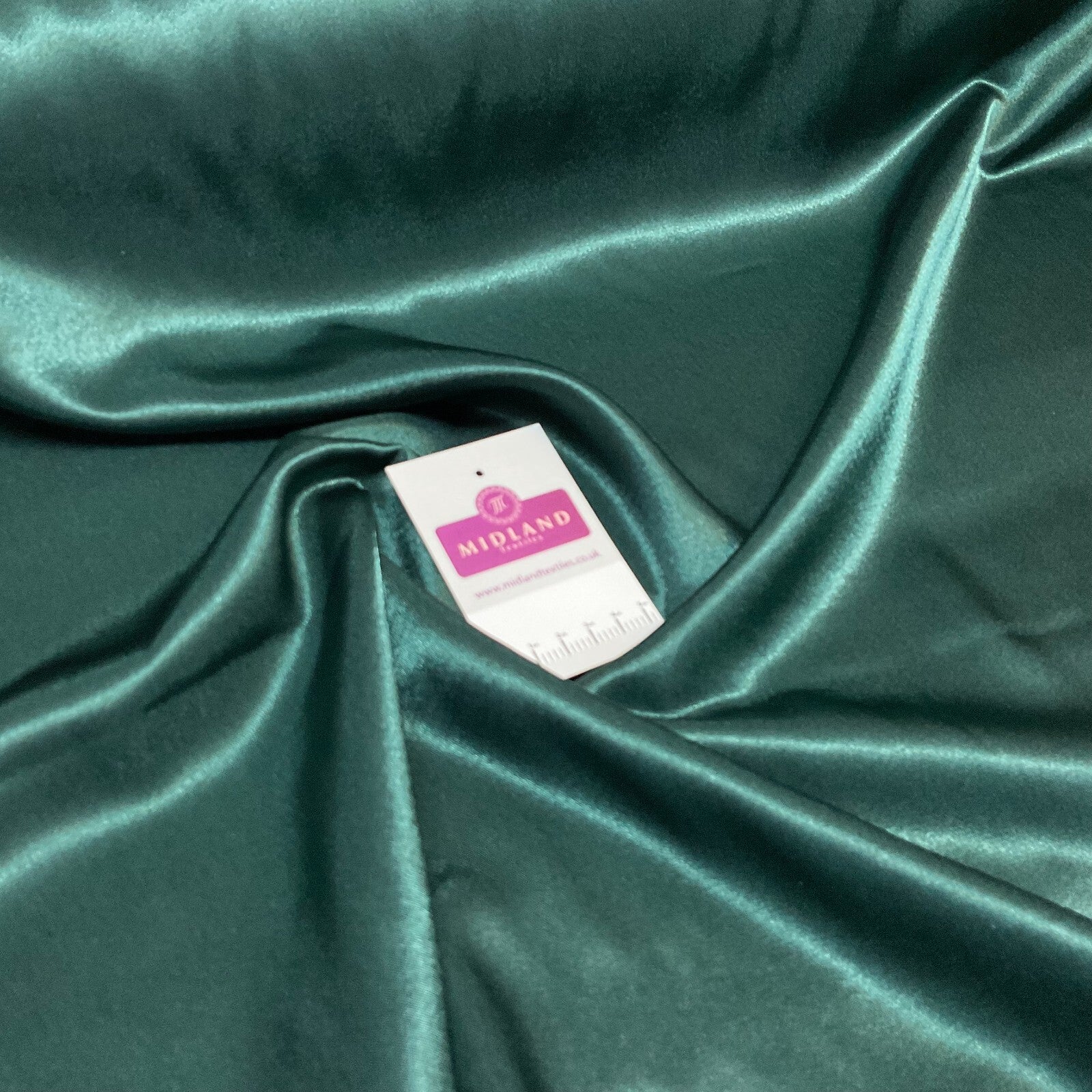 £2.75 Plain Crepe Back Liquid Silky Smooth Satin Dress Fabric 150 cm MA1248 Mtex