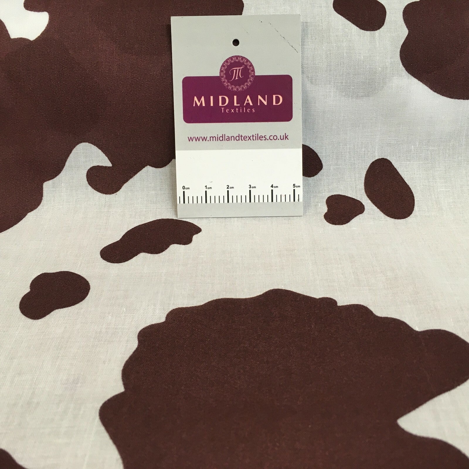 £2.50/m Animal Printed Poly Cotton ideal for masks & craft fabric 45' Wide MS934