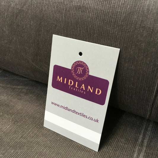 Medium Brown 21 Wale Needle Cord 100% Cotton Dress fabric 150cm Wide MK1111 Mtex