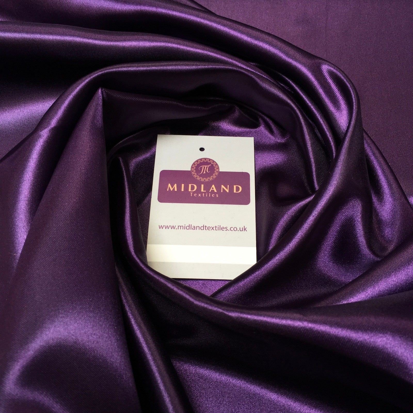 Clearence Plain Smooth Silky Satin Dressmaking Fabric 58' Wide MS909 Mtex