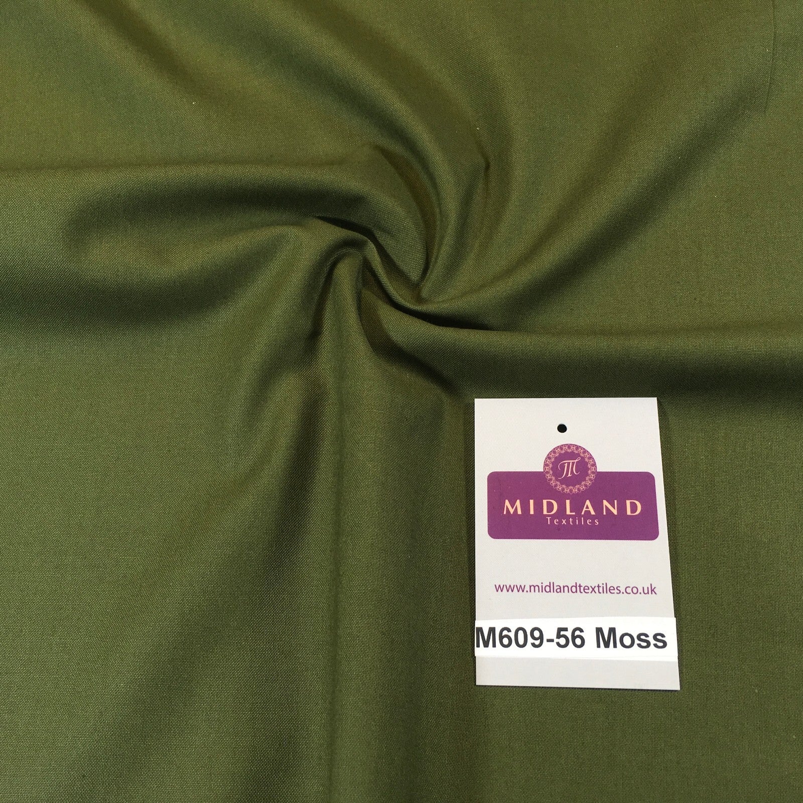 Plain Coloured True Craft 100% Cotton Patchwork Crafting Fabric 44' M609 Lot 1