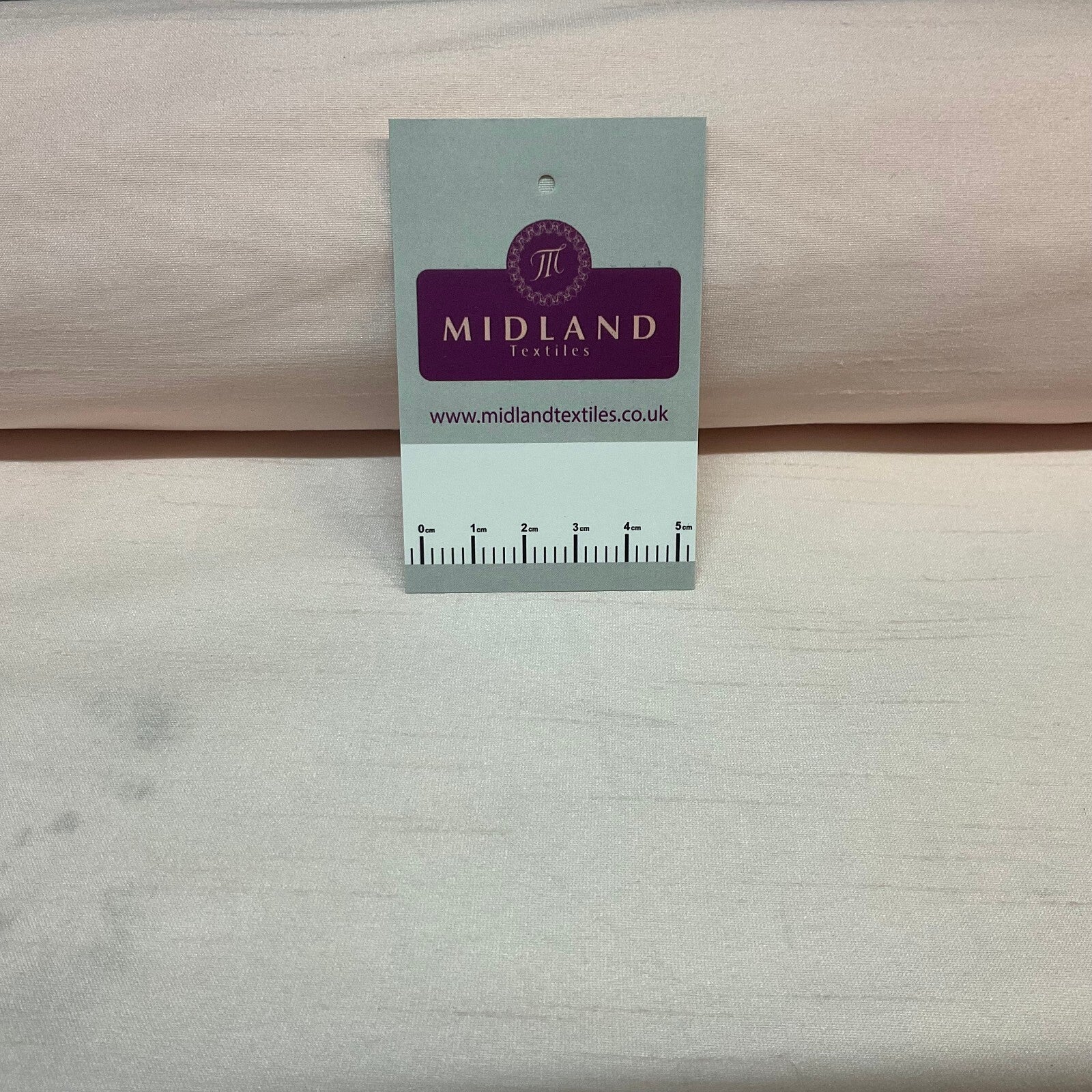 £4.50 Luxury Plain Raw Faux Silk Dupion Fabric M1801 - Dressmaking Material