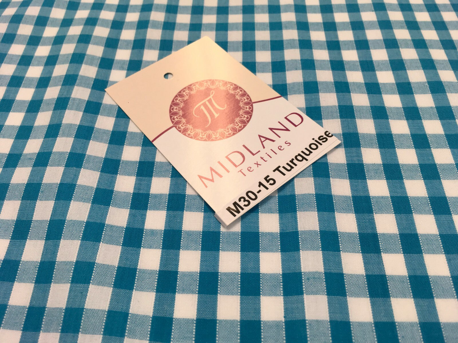 1/4 Inch Cotton Gingham Fabric for Clothing, Aprons, Tablecloths, School -  M30