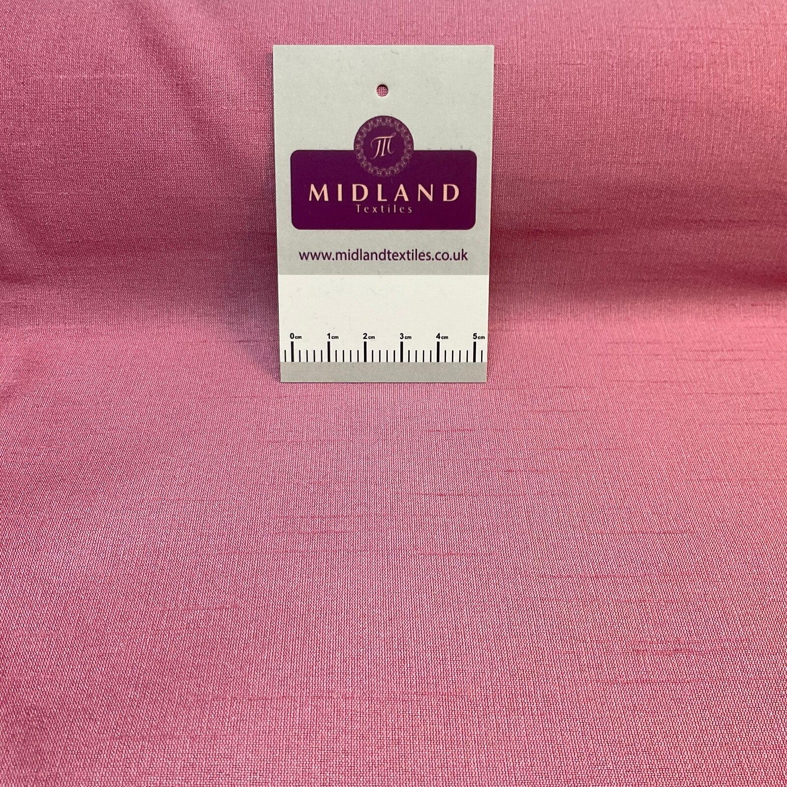 £4.50 Luxury Plain Raw Faux Silk Dupion Fabric M1801 - Dressmaking Material