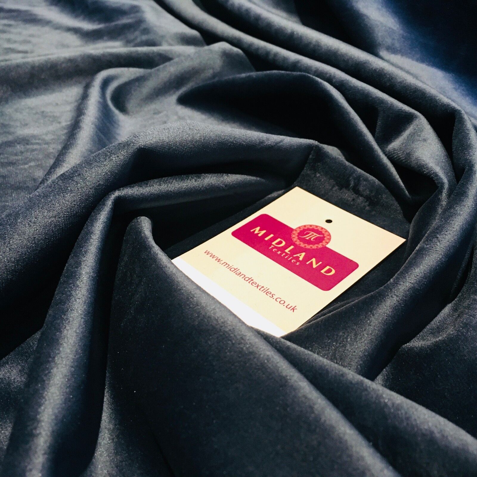 Plain Soft Cotton Look Velvet ideal for evening, bridal, costume 58' wide M806