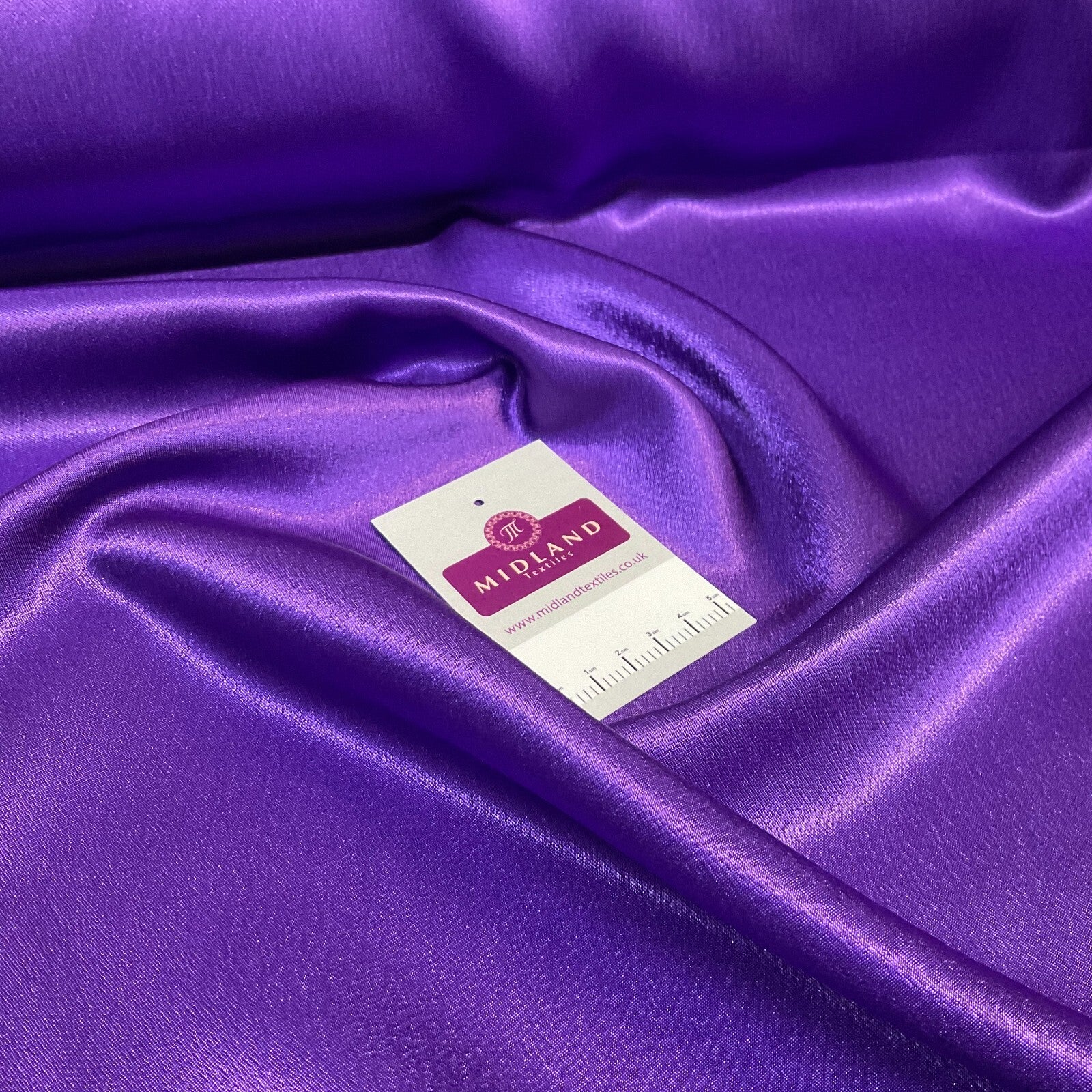 £2.75 Plain Crepe Back Liquid Silky Smooth Satin Dress Fabric 150 cm MA1248 Mtex
