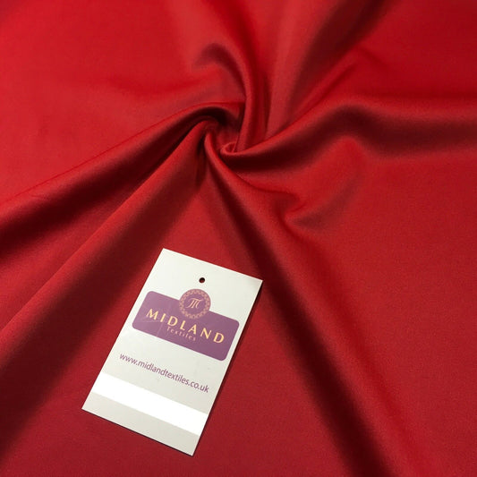 Red Twill plain dress fabric 58" M720-55 Mtex