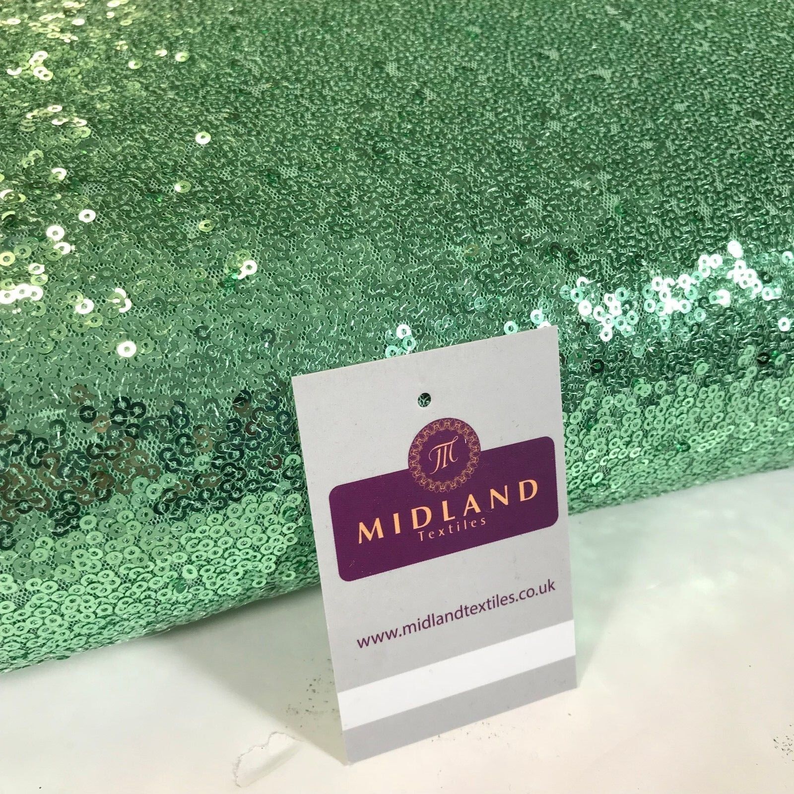 3mm Sewn On Allover Sequins On Net Fabric 48' Wide Dress Fabric M79 Mtex