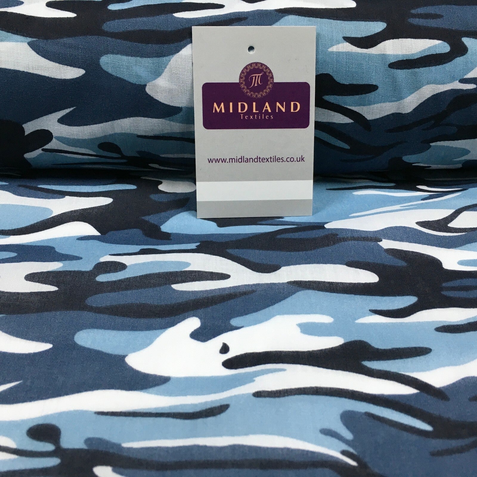 £2.50/m Army Military Camouflage  Polycotton Fabric 110cm Wide MS1352 Mtex