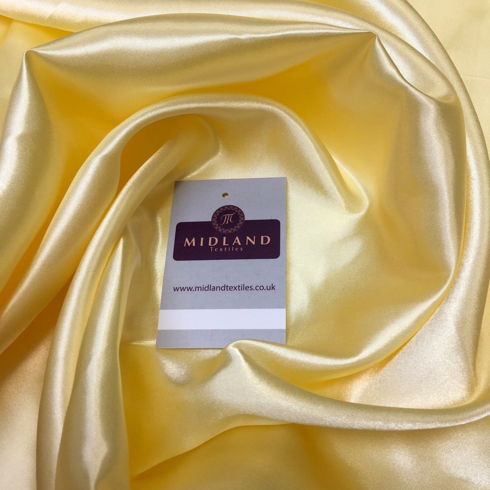 Clearence Plain Smooth Silky Satin Dressmaking Fabric 58' Wide MS909 Mtex