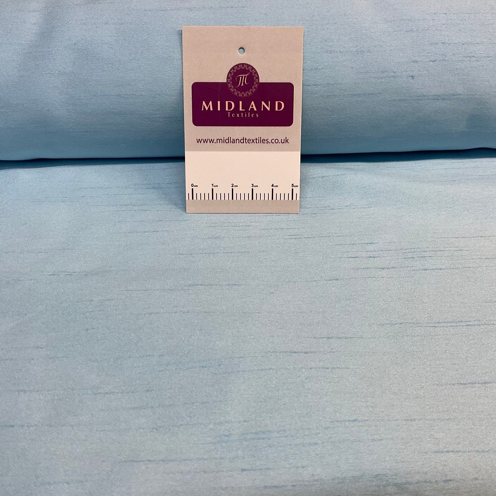 £4.50 Luxury Plain Raw Faux Silk Dupion Fabric M1801 - Dressmaking Material