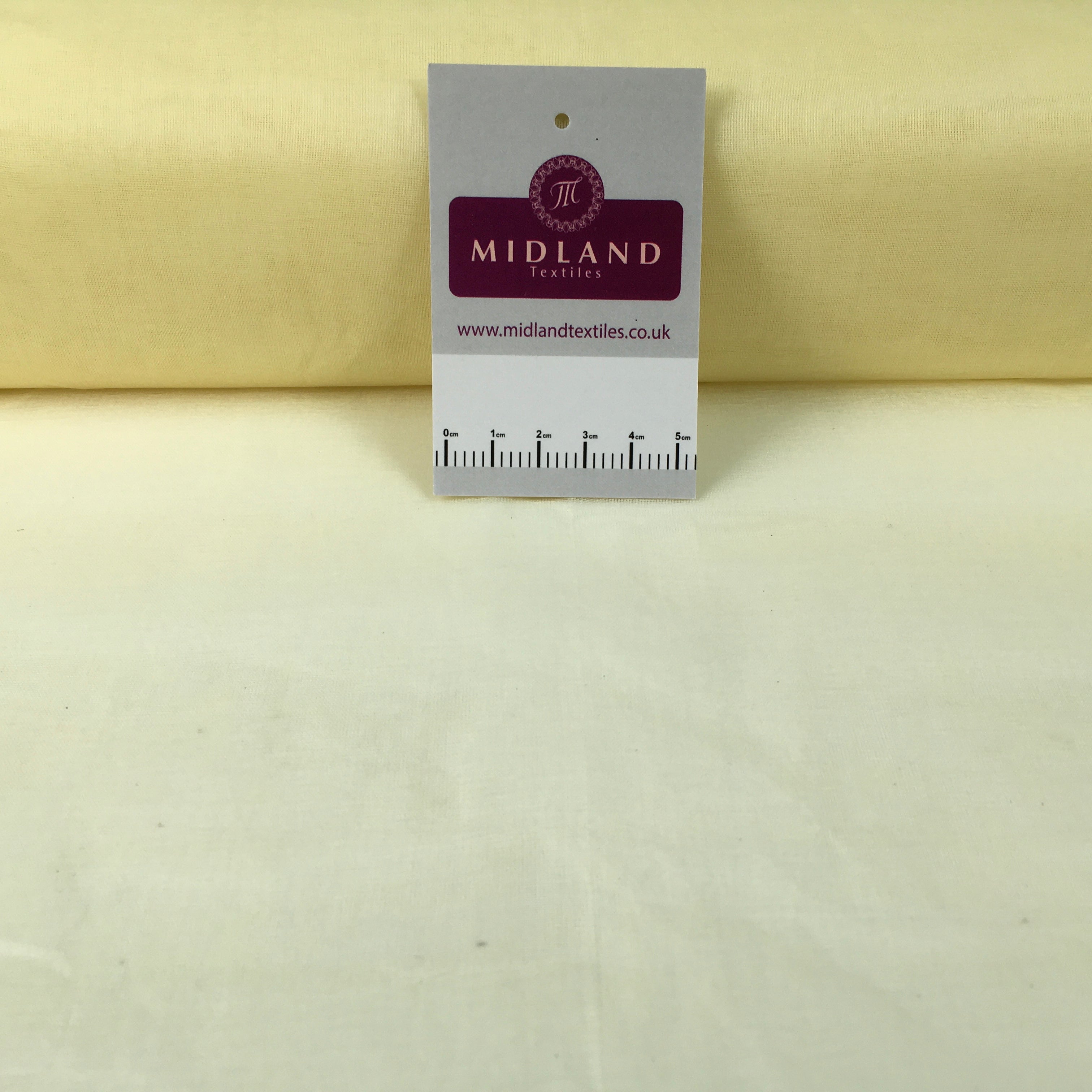 100% Cotton Organdie stiff lightweight fabric used for lining 43' M689