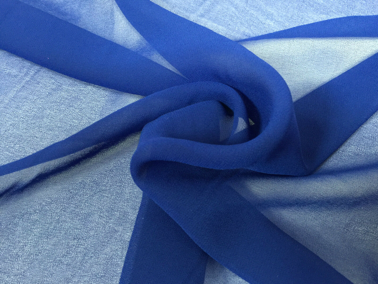 Moss Crepe Chiffon Sheer Fabric Semi-Transparent 44' 100% Polyester M430 Mtex