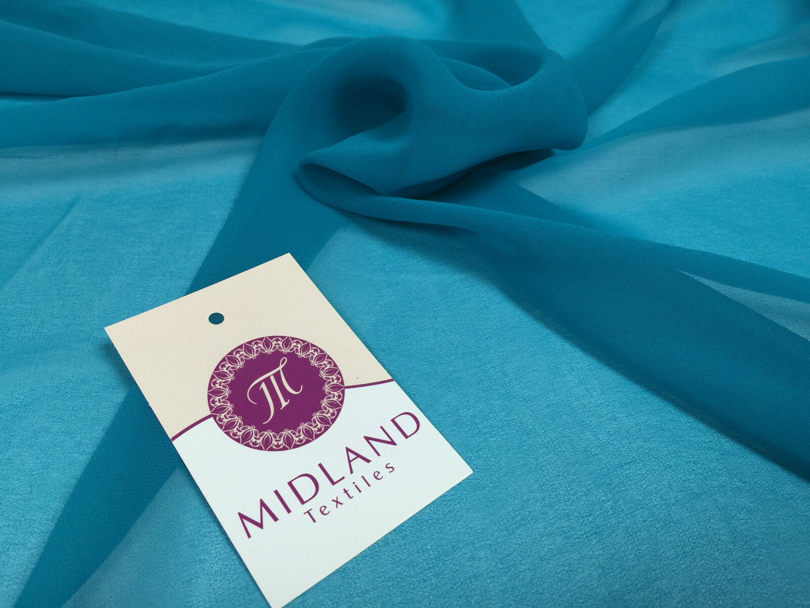 Moss Crepe Chiffon Sheer Fabric Semi-Transparent 44' 100% Polyester M430 Mtex