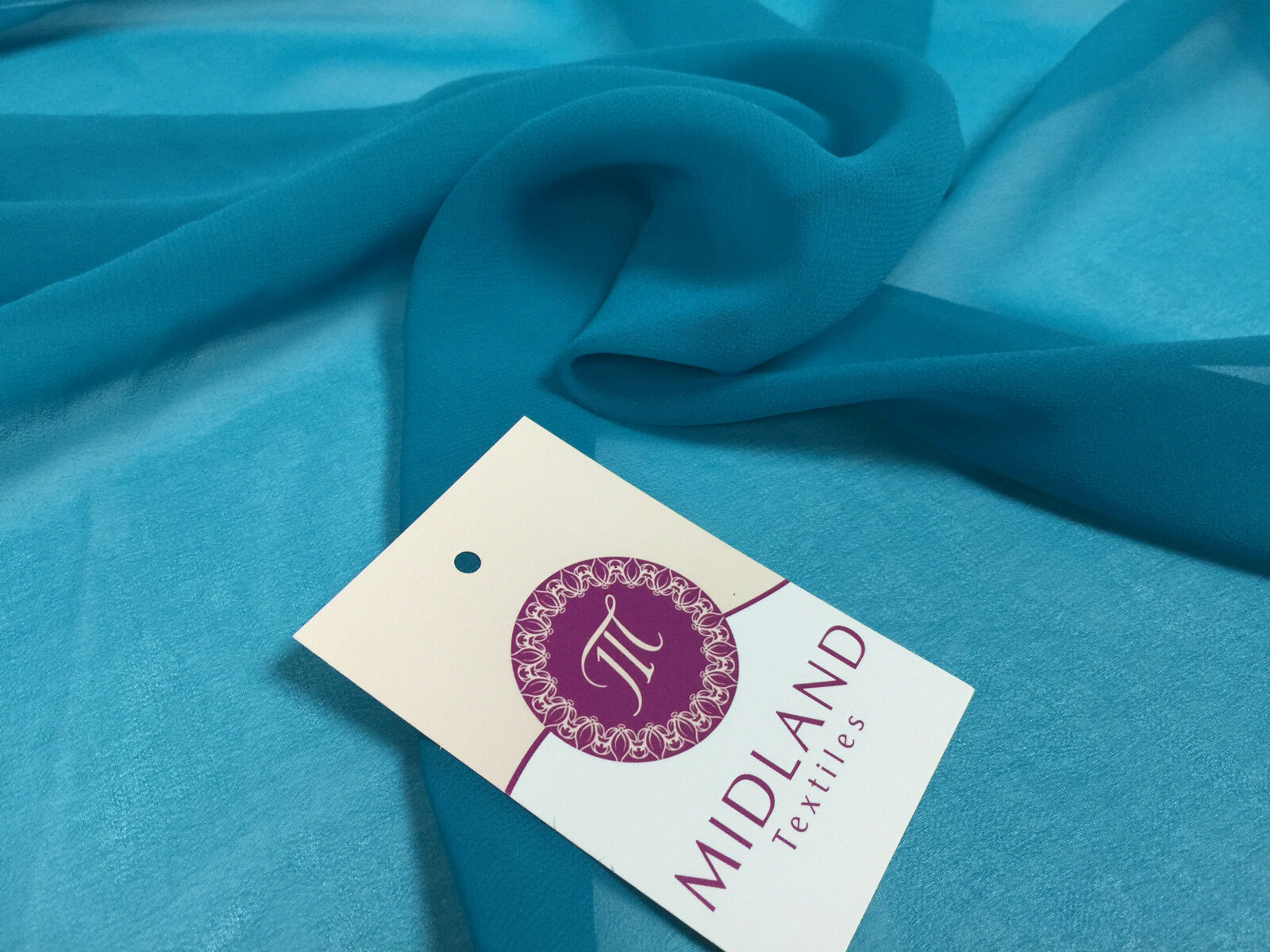 Moss Crepe Chiffon Sheer Fabric Semi-Transparent 44' 100% Polyester M430 Mtex