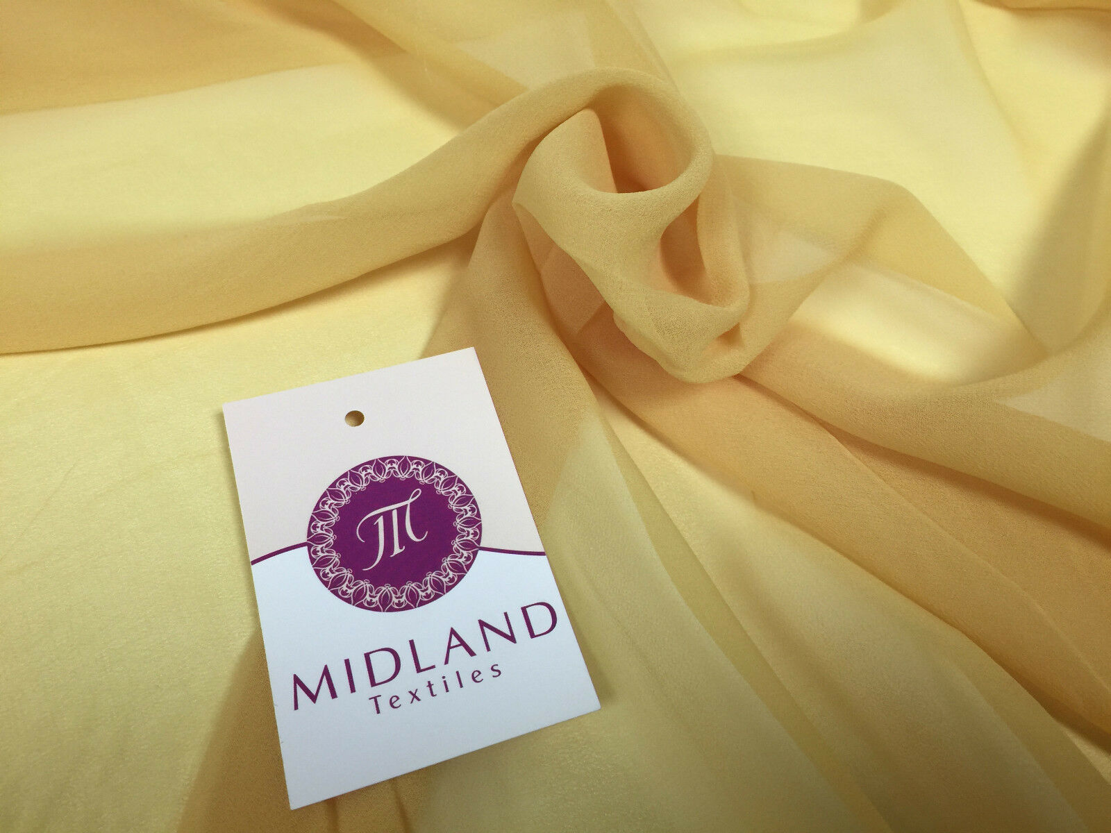 Moss Crepe Chiffon Sheer Fabric Semi-Transparent 44' 100% Polyester M430 Mtex