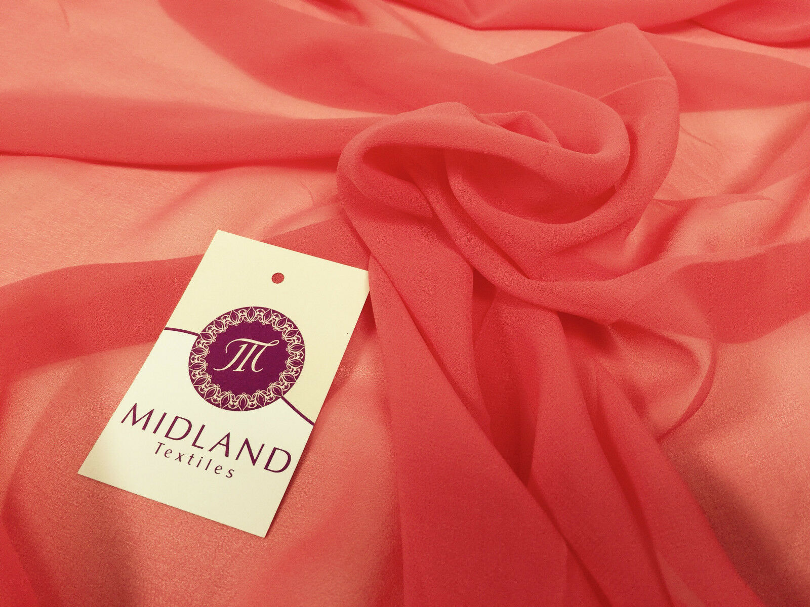 Moss Crepe Chiffon Sheer Fabric Semi-Transparent 44' 100% Polyester M430 Mtex