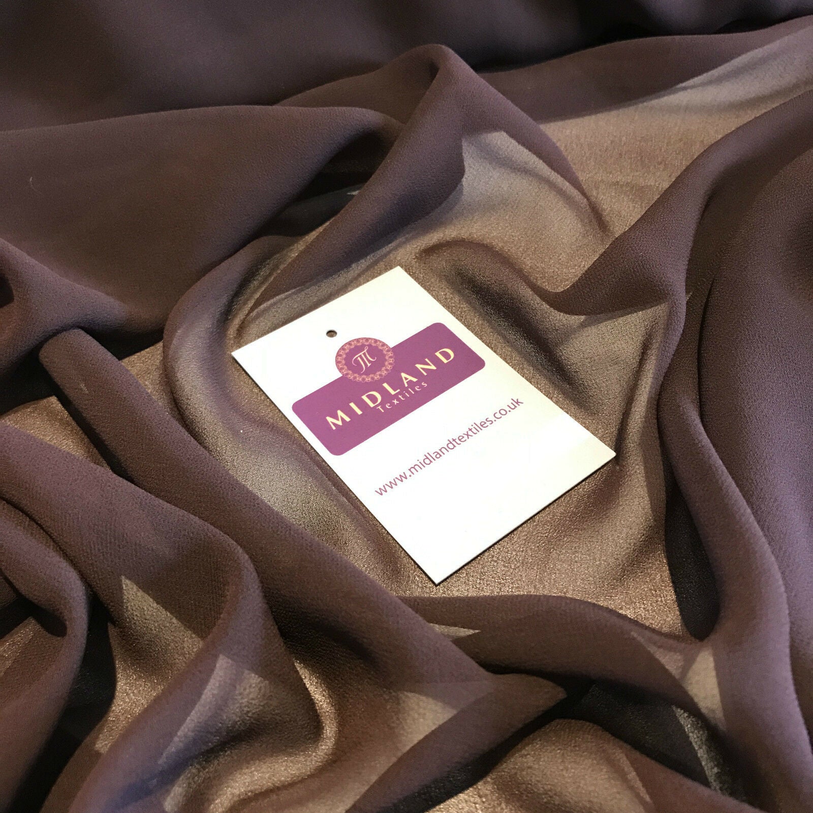 Moss Crepe Chiffon Sheer Fabric Semi-Transparent 44' 100% Polyester M430 Mtex