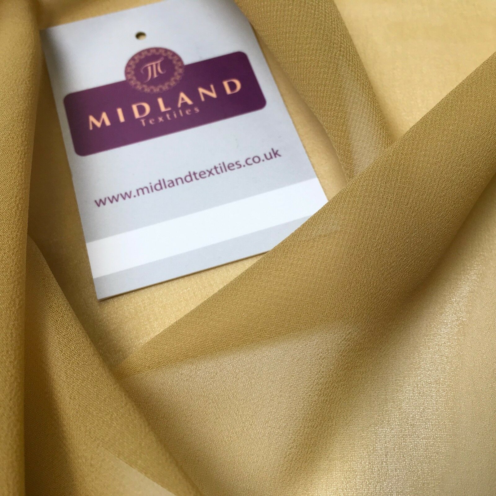 Moss Crepe Chiffon Sheer Fabric Semi-Transparent 44' 100% Polyester M430 Mtex