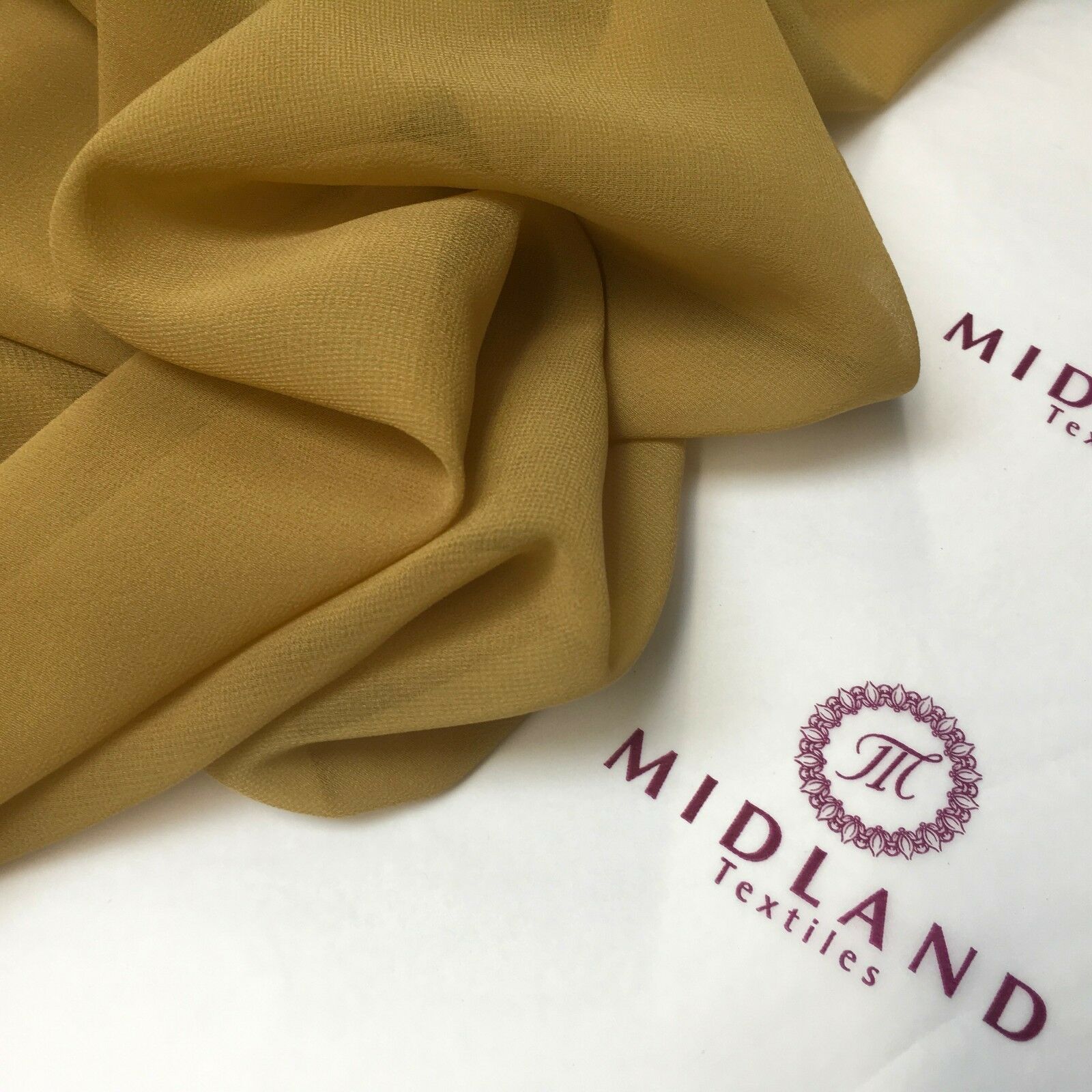 Moss Crepe Chiffon Sheer Fabric Semi-Transparent 44' 100% Polyester M430 Mtex