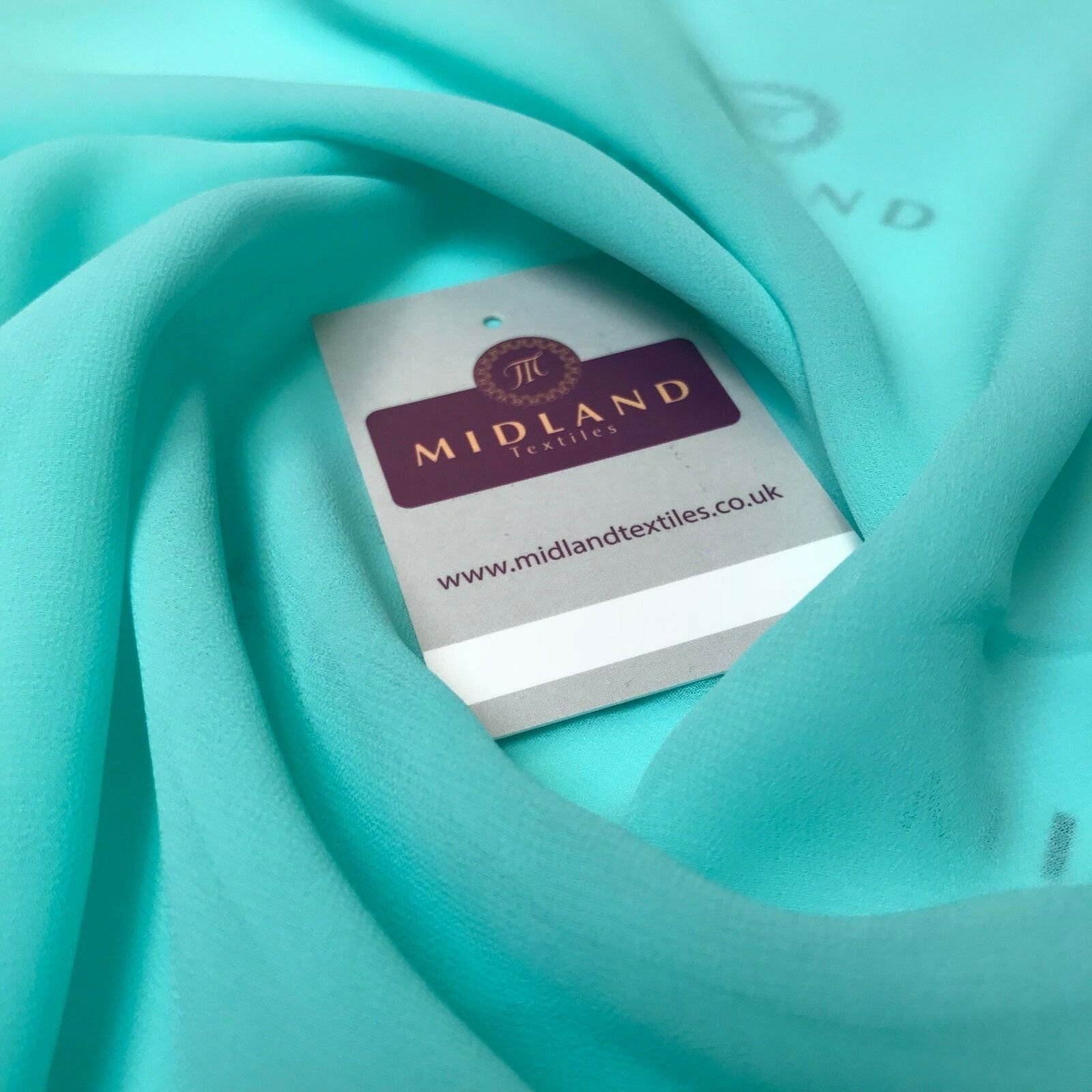 Moss Crepe Chiffon Sheer Fabric Semi-Transparent 44' 100% Polyester M430 Mtex