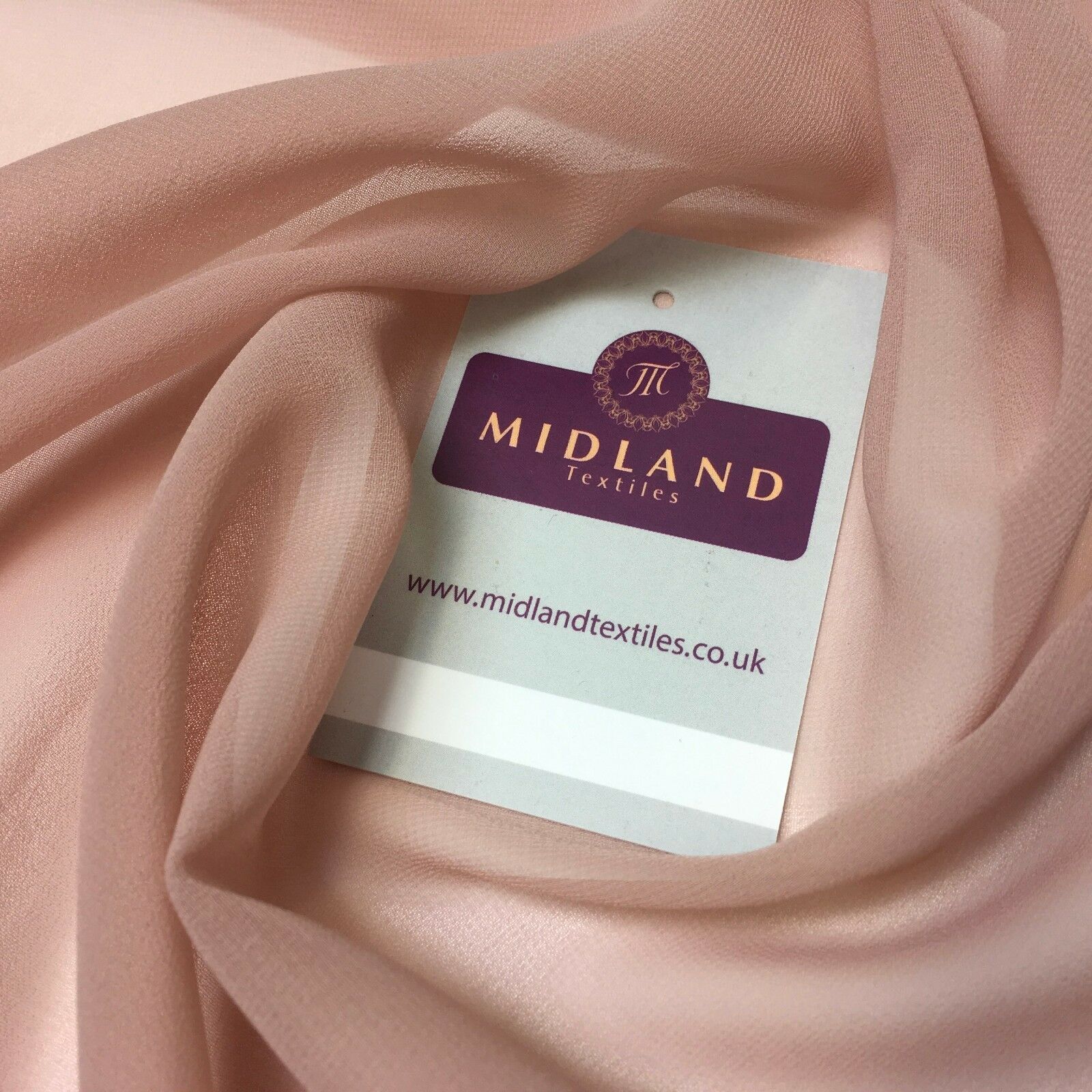 Moss Crepe Chiffon Sheer Fabric Semi-Transparent 44' 100% Polyester M430 Mtex