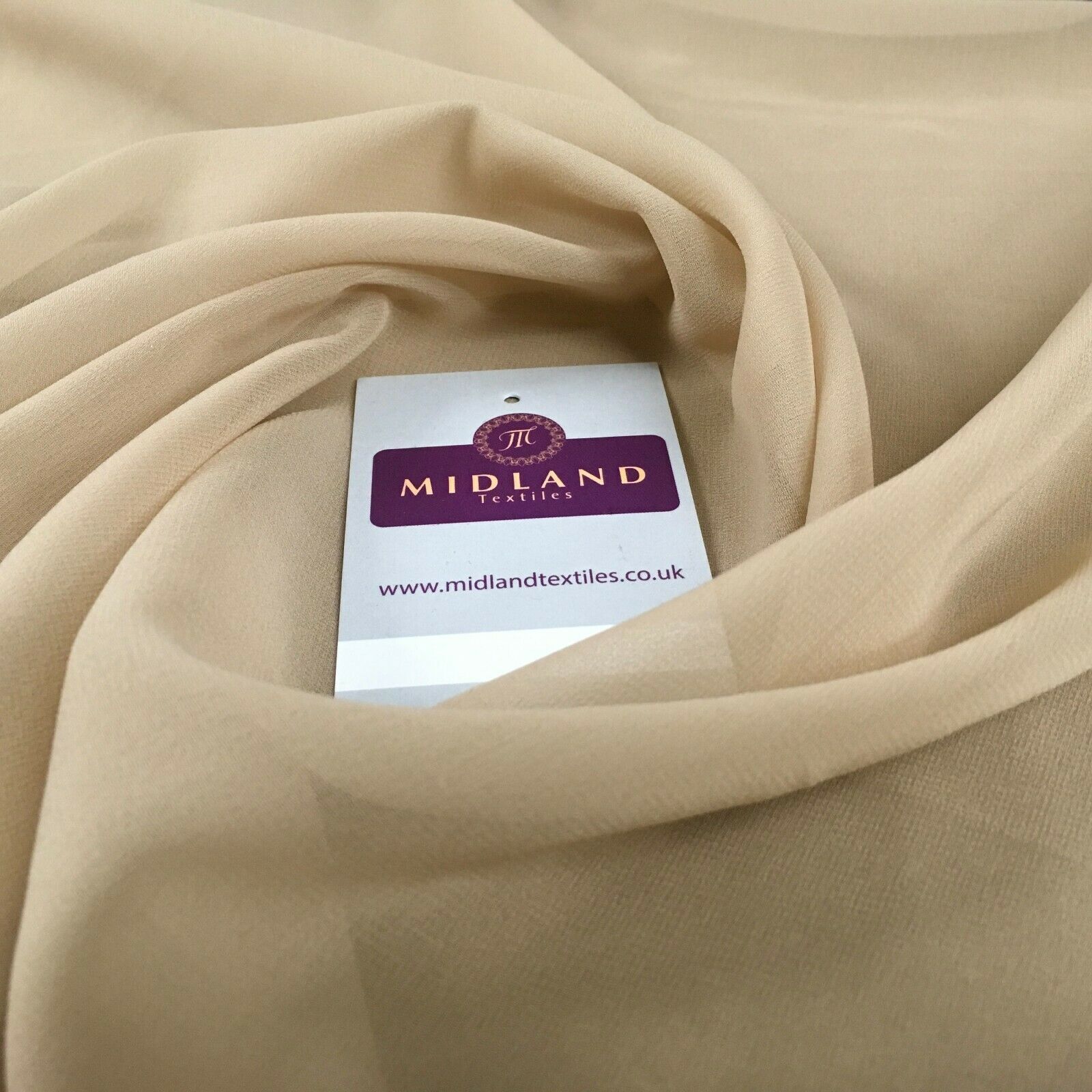 Moss Crepe Chiffon Sheer Fabric Semi-Transparent 44' 100% Polyester M430 Mtex