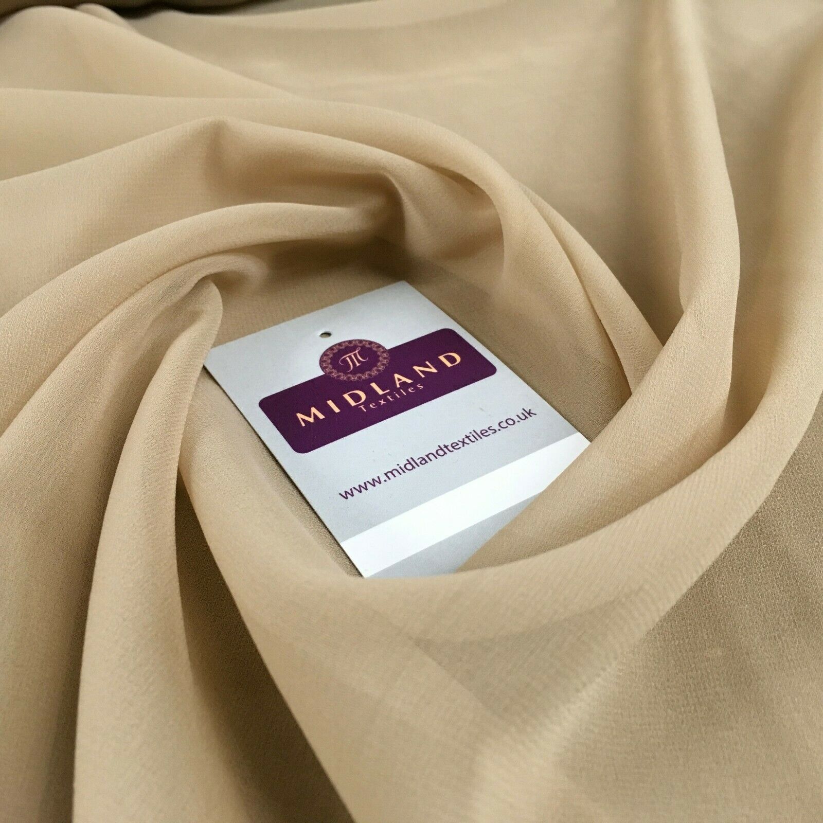 Moss Crepe Chiffon Sheer Fabric Semi-Transparent 44' 100% Polyester M430 Mtex