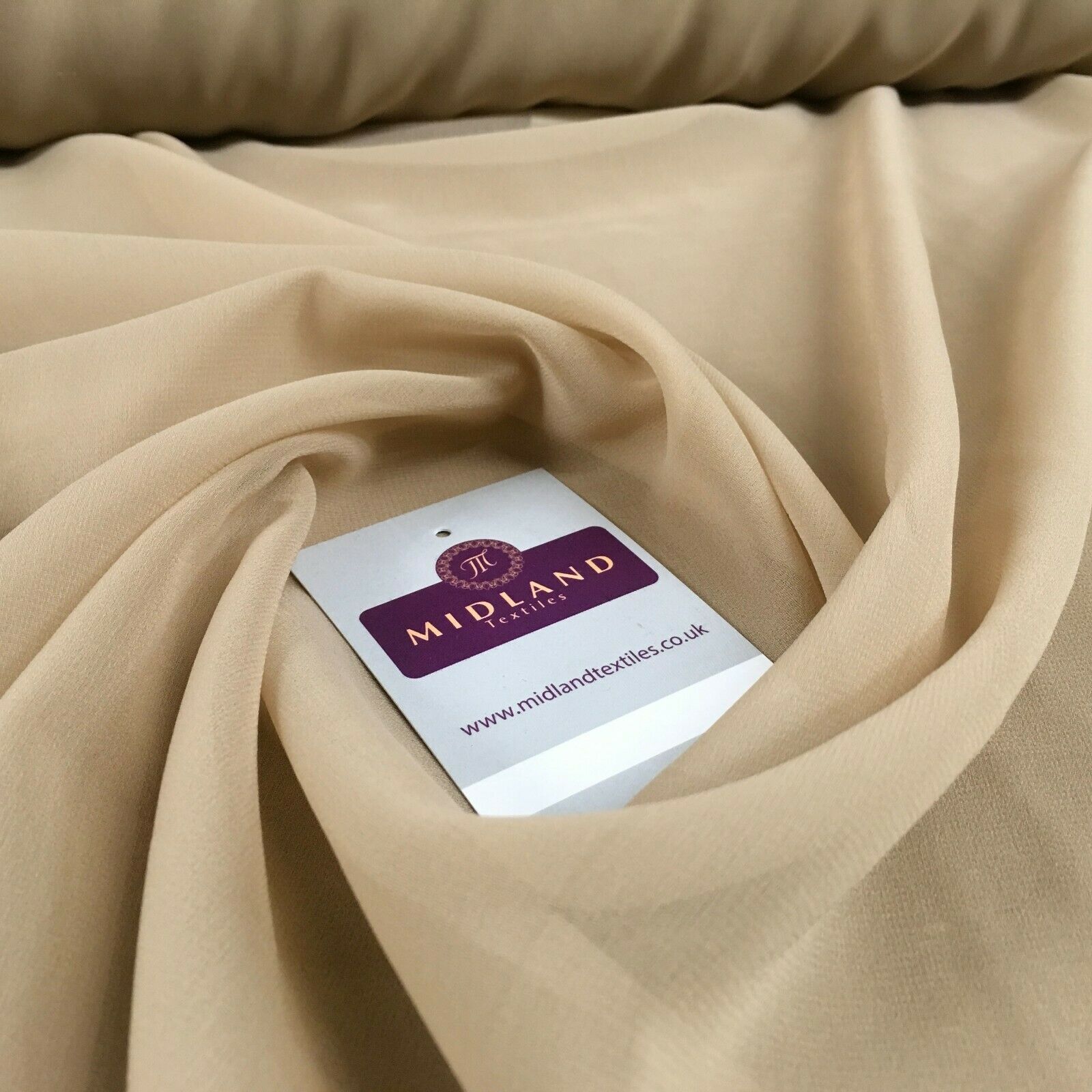 Moss Crepe Chiffon Sheer Fabric Semi-Transparent 44' 100% Polyester M430 Mtex