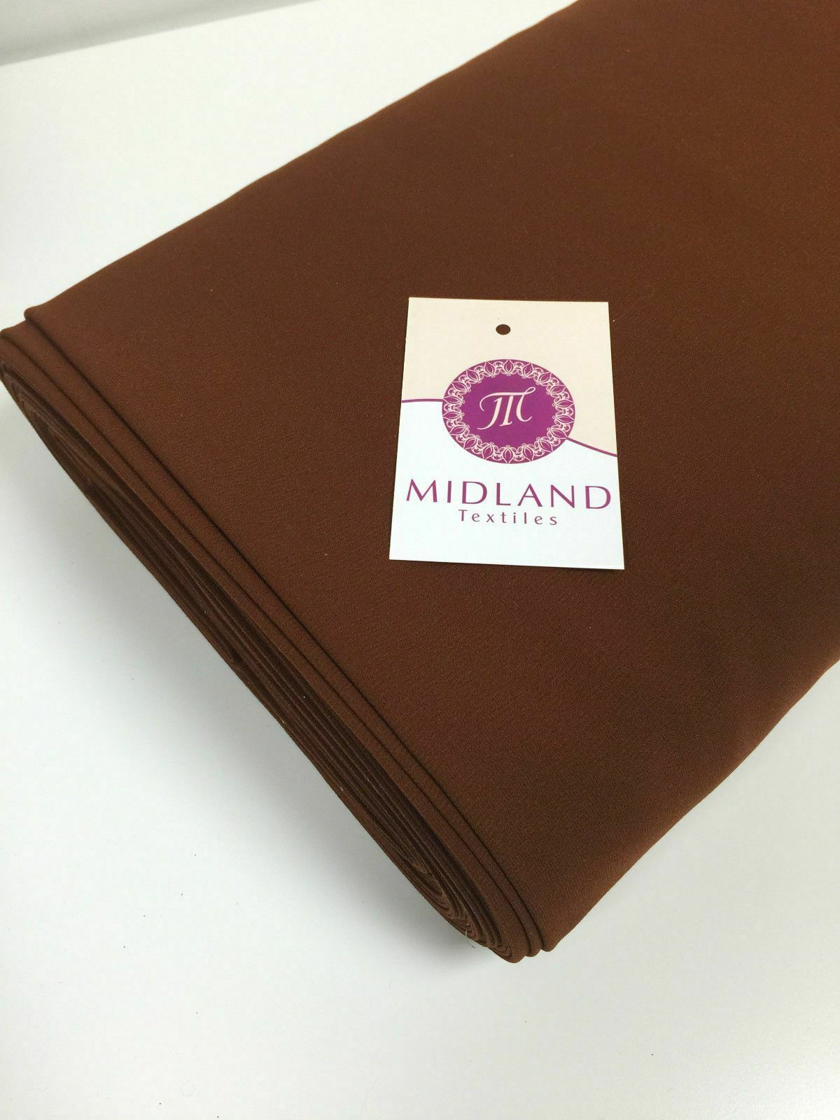 Plain Poly Moss Crepe Georgette dress fabric medium weight 58' Wide M420 Mtex