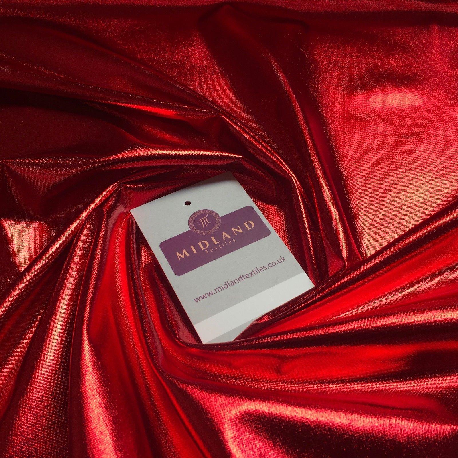 Metallic Foil Mirror 4 way Stretch Spandex Dance Fabric 57' Wide MK892