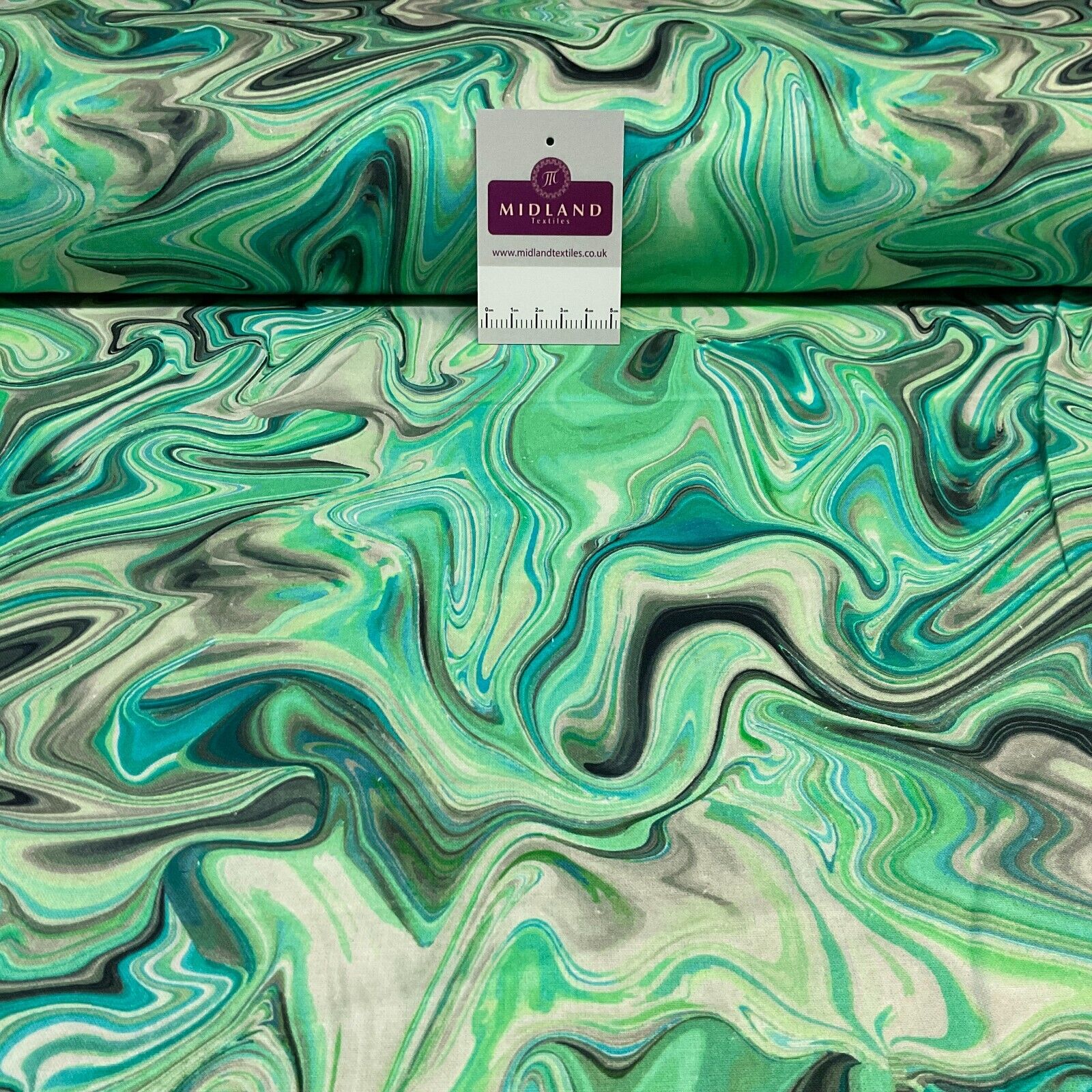 Marble printed cotton poplin fabric crafting dress fabric M1711