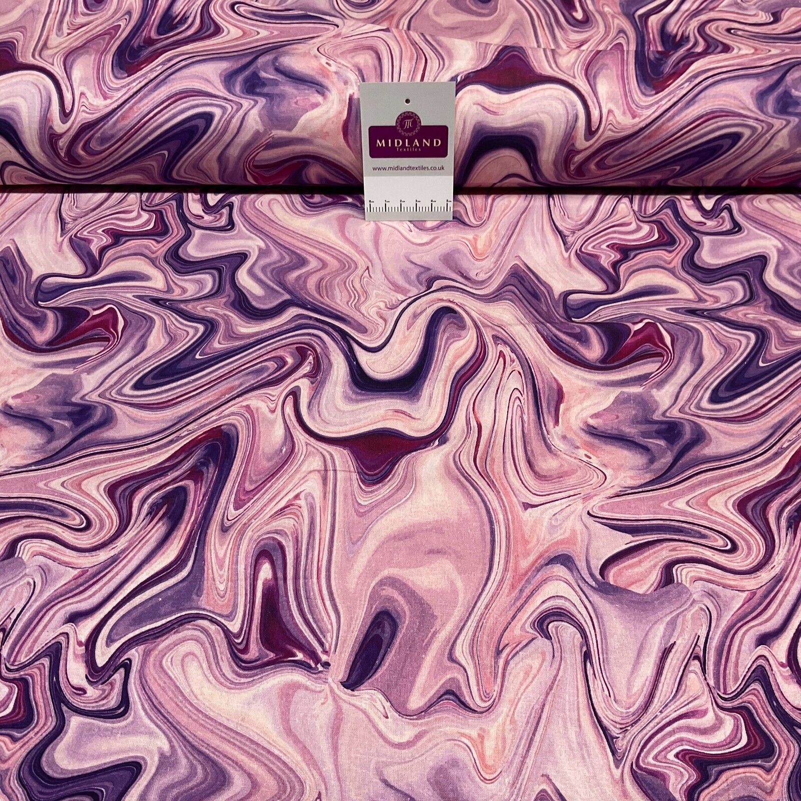 Marble printed cotton poplin fabric crafting dress fabric M1711