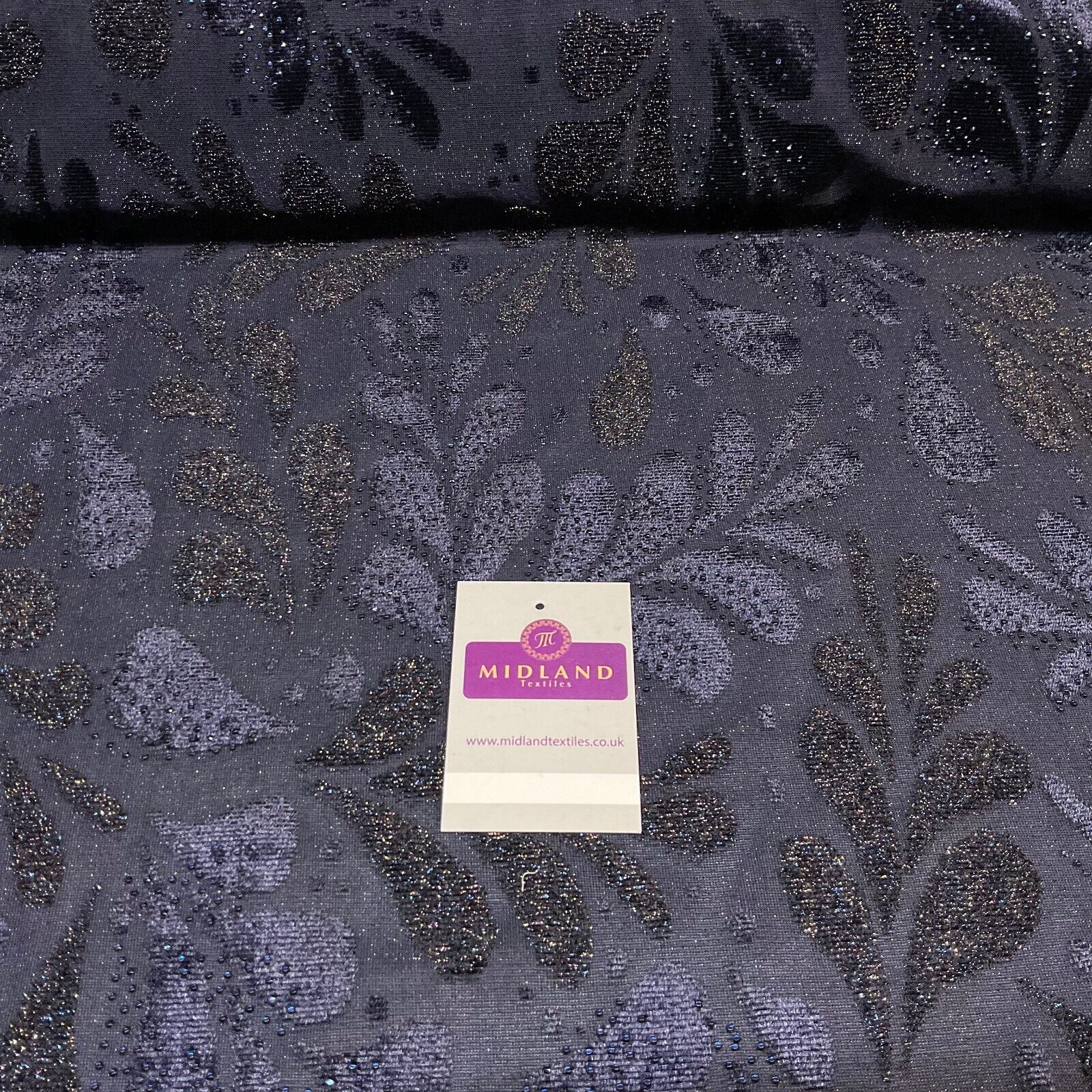 Velvet Devore Stretch Dew Drops Dress Fabric 158cm Wide M1826