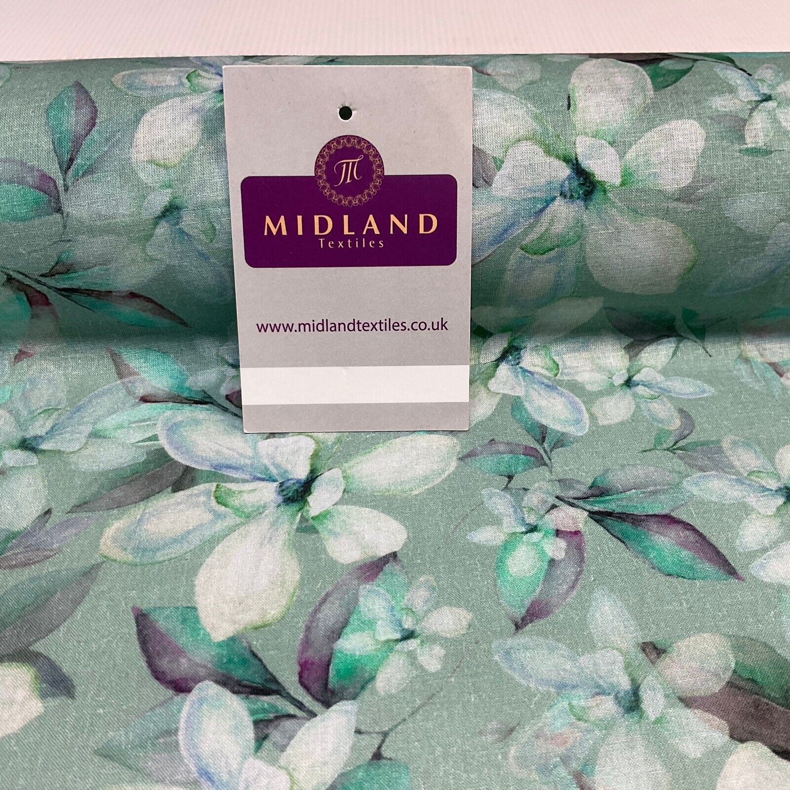 Summer floral lightweight Cotton Lawn dress Fabric Sold per Metre M1829
