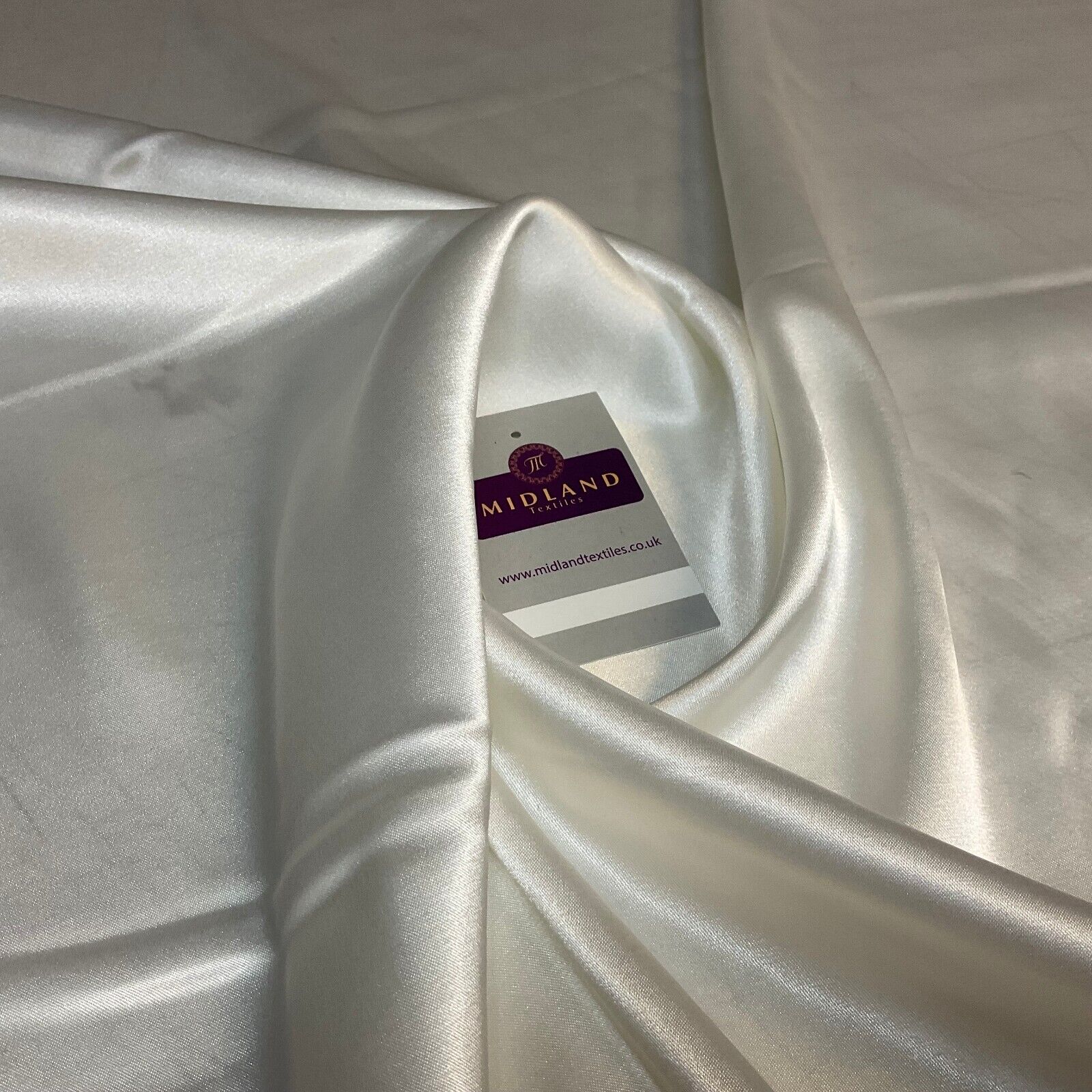 Stretch Satin Luxurious Plain dress Fabric Sold per Metre M1833
