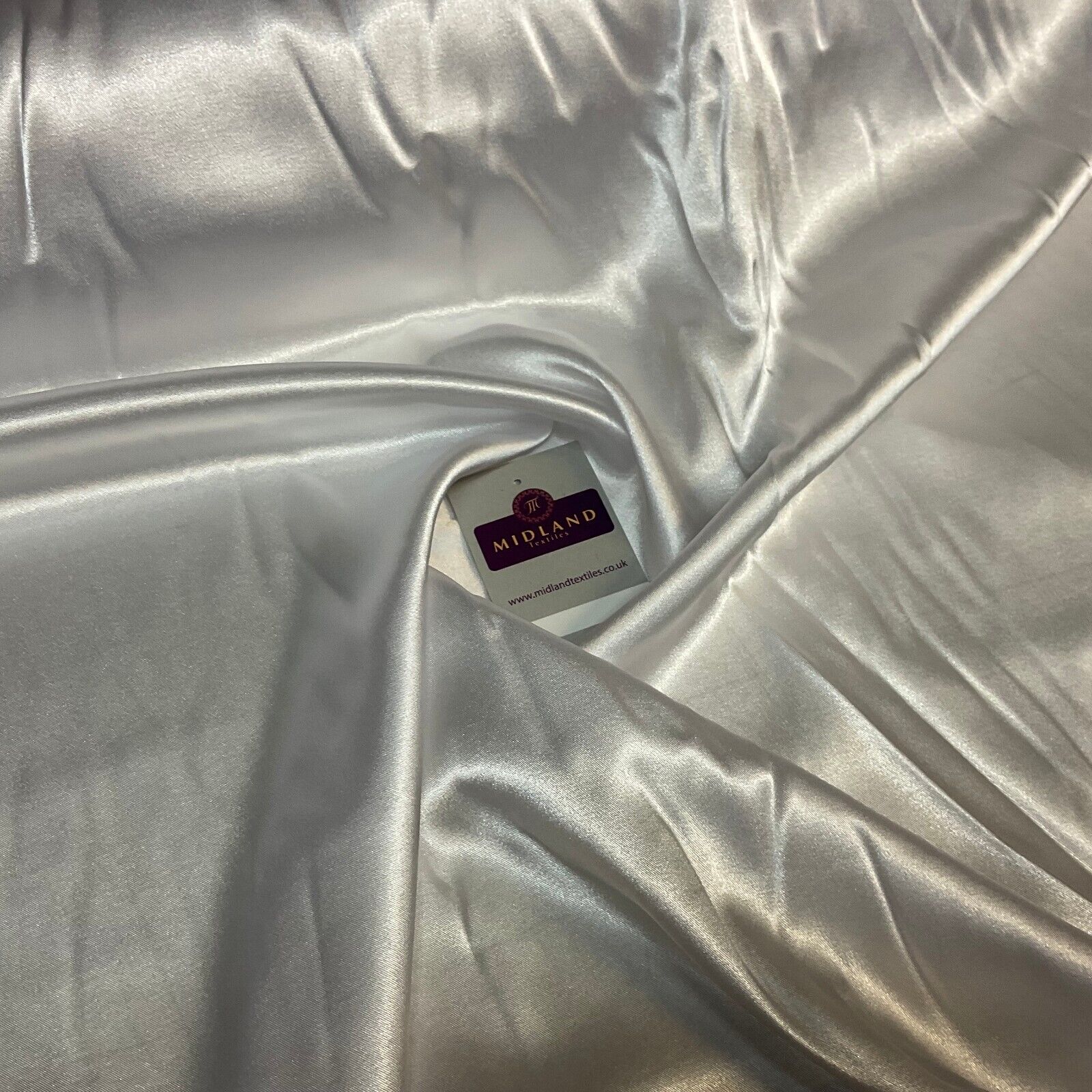 Stretch Satin Luxurious Plain dress Fabric Sold per Metre M1833
